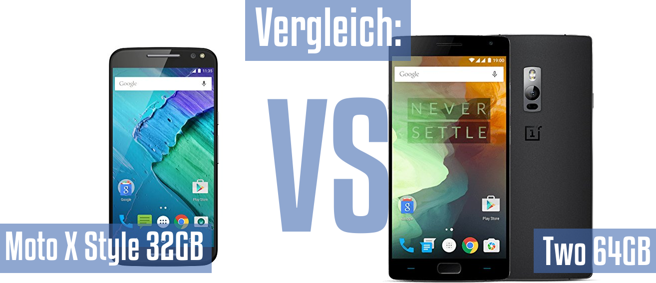 Motorola Moto X Style 32GB und Motorola Moto X Style 32GB im Vergleichstest