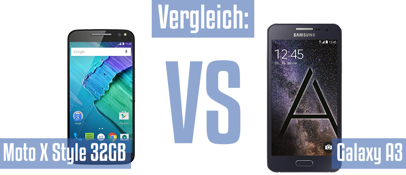 Motorola Moto X Style 32GB und Motorola Moto X Style 32GB im Vergleichstest