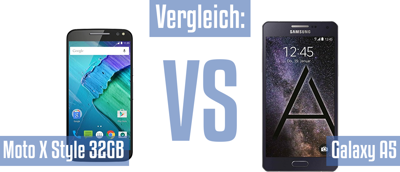 Motorola Moto X Style 32GB und Motorola Moto X Style 32GB im Vergleichstest