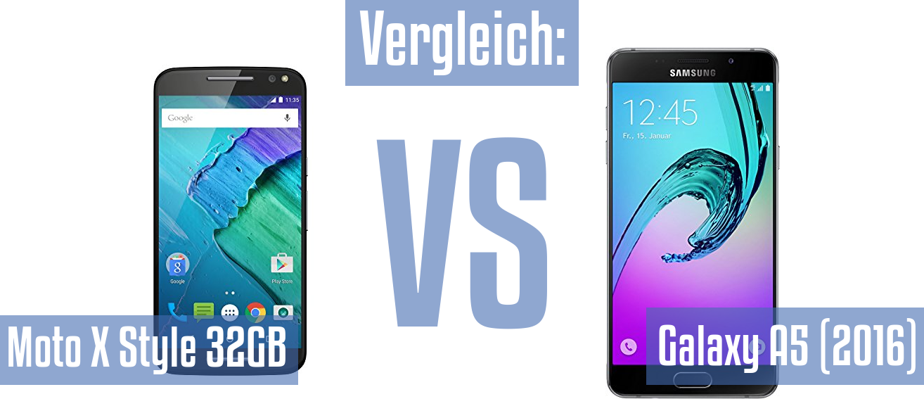 Motorola Moto X Style 32GB und Motorola Moto X Style 32GB im Vergleichstest