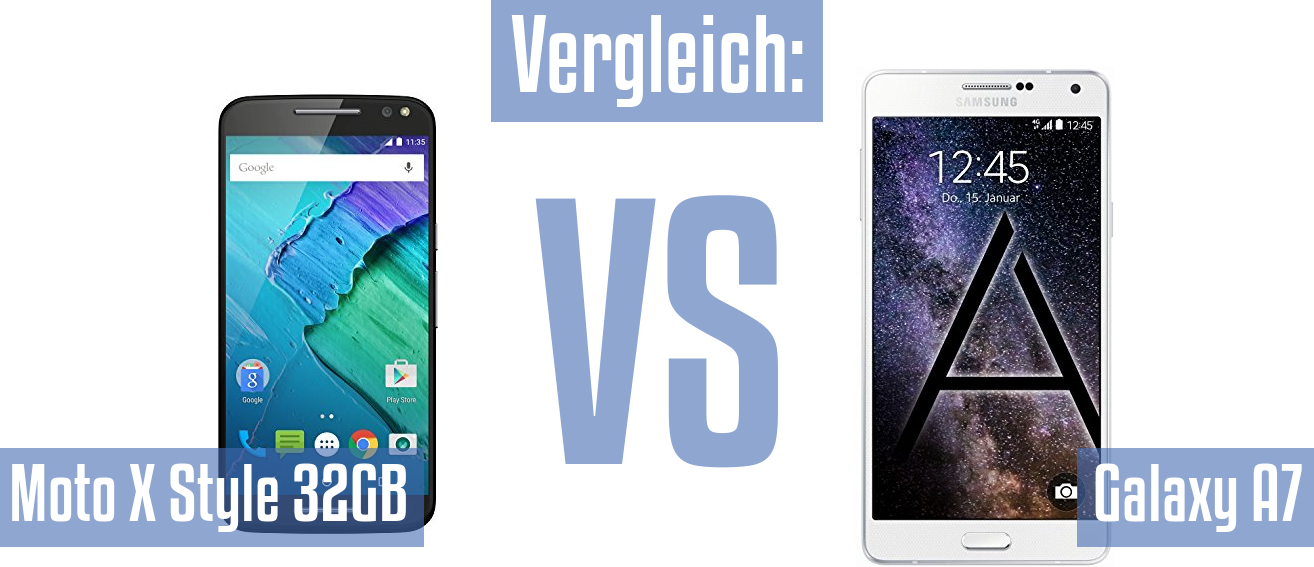 Motorola Moto X Style 32GB und Motorola Moto X Style 32GB im Vergleichstest