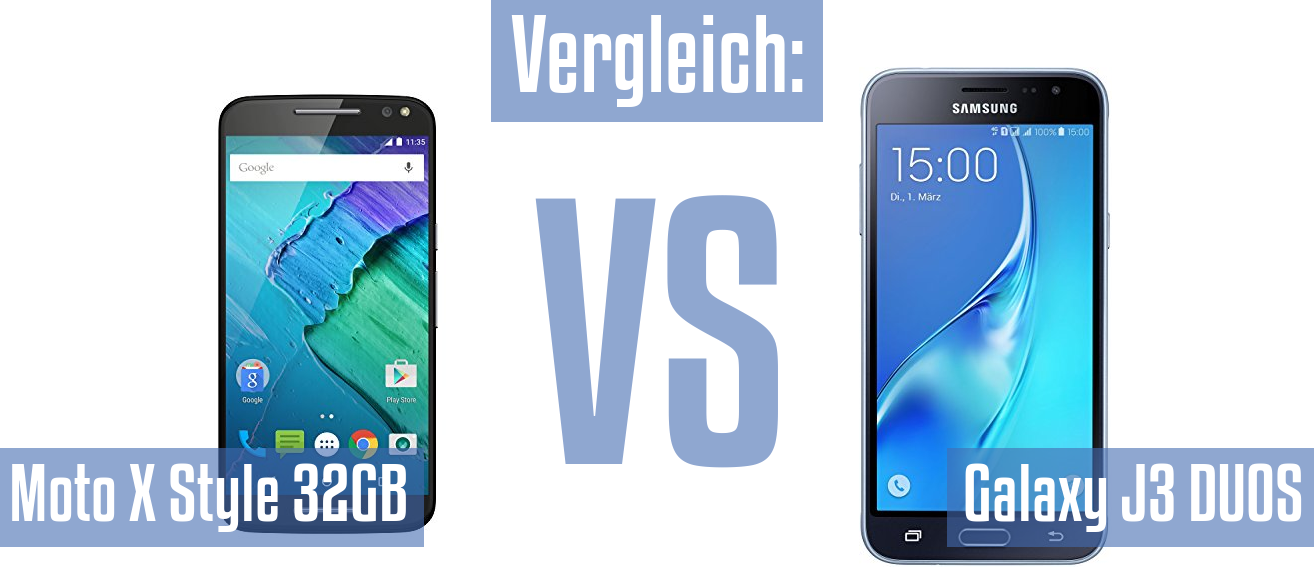 Motorola Moto X Style 32GB und Motorola Moto X Style 32GB im Vergleichstest