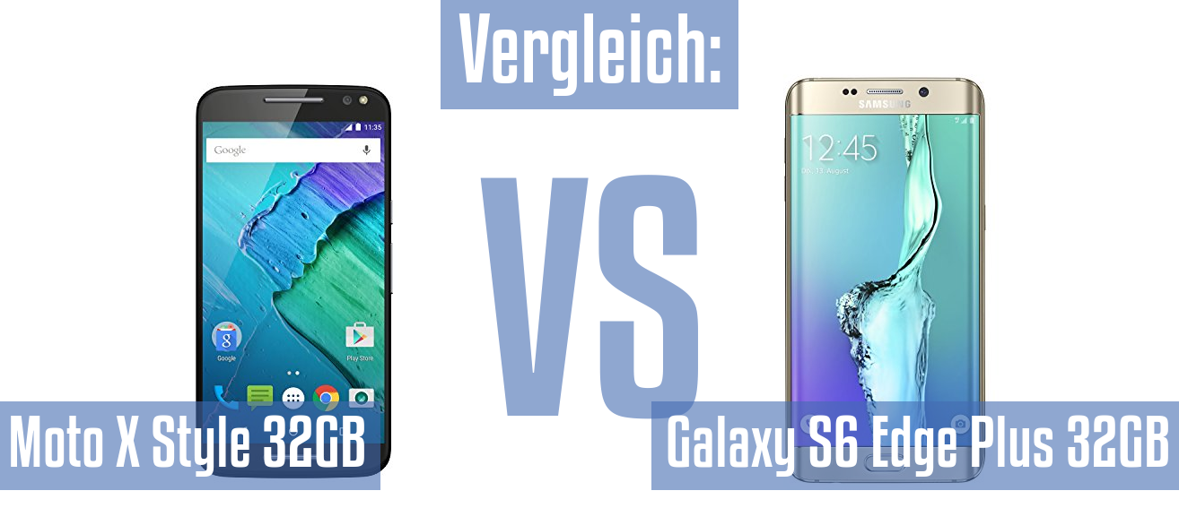 Motorola Moto X Style 32GB und Motorola Moto X Style 32GB im Vergleichstest