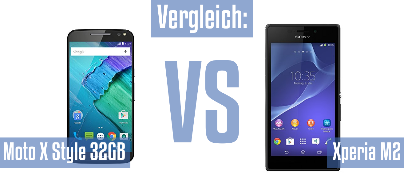 Motorola Moto X Style 32GB und Motorola Moto X Style 32GB im Vergleichstest