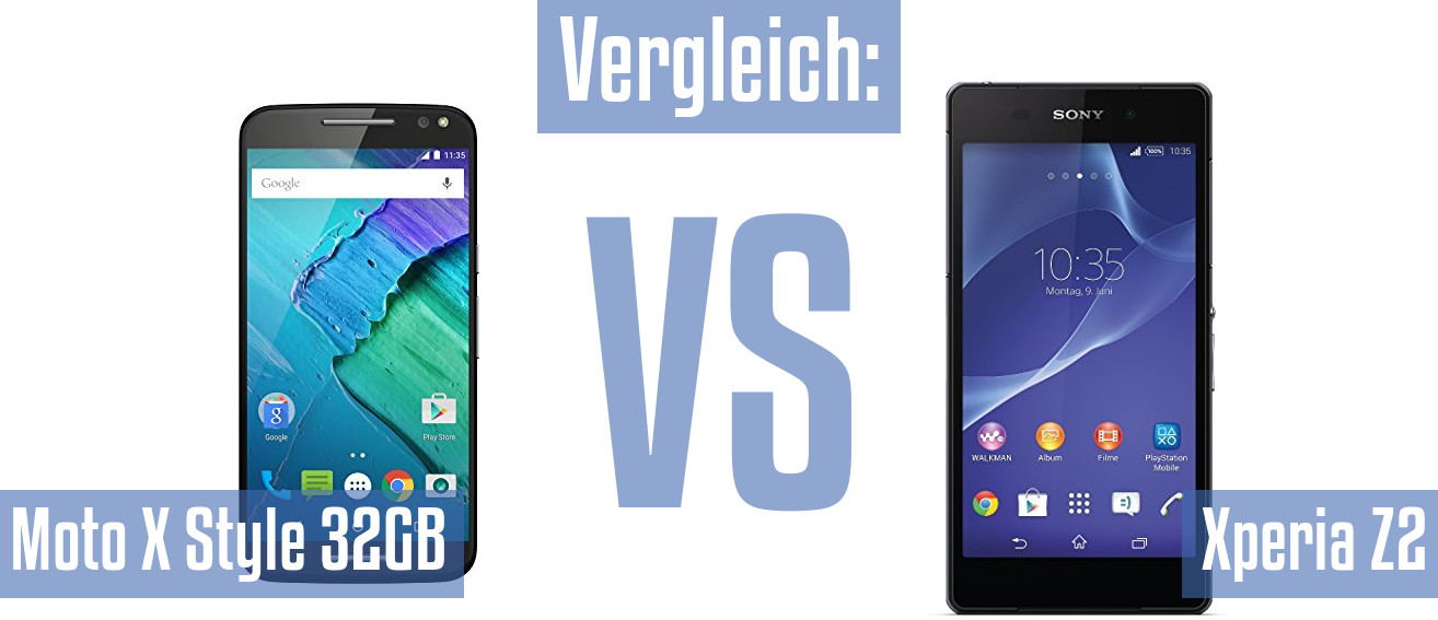 Motorola Moto X Style 32GB und Motorola Moto X Style 32GB im Vergleichstest
