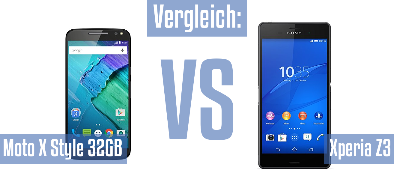 Motorola Moto X Style 32GB und Motorola Moto X Style 32GB im Vergleichstest