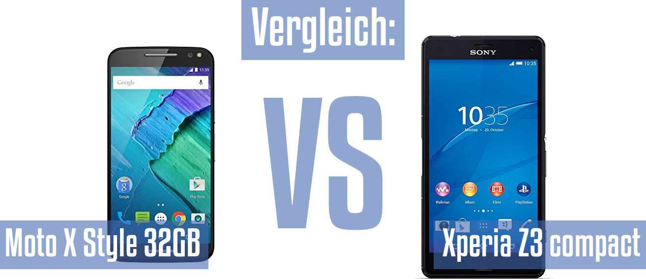 Motorola Moto X Style 32GB und Motorola Moto X Style 32GB im Vergleichstest