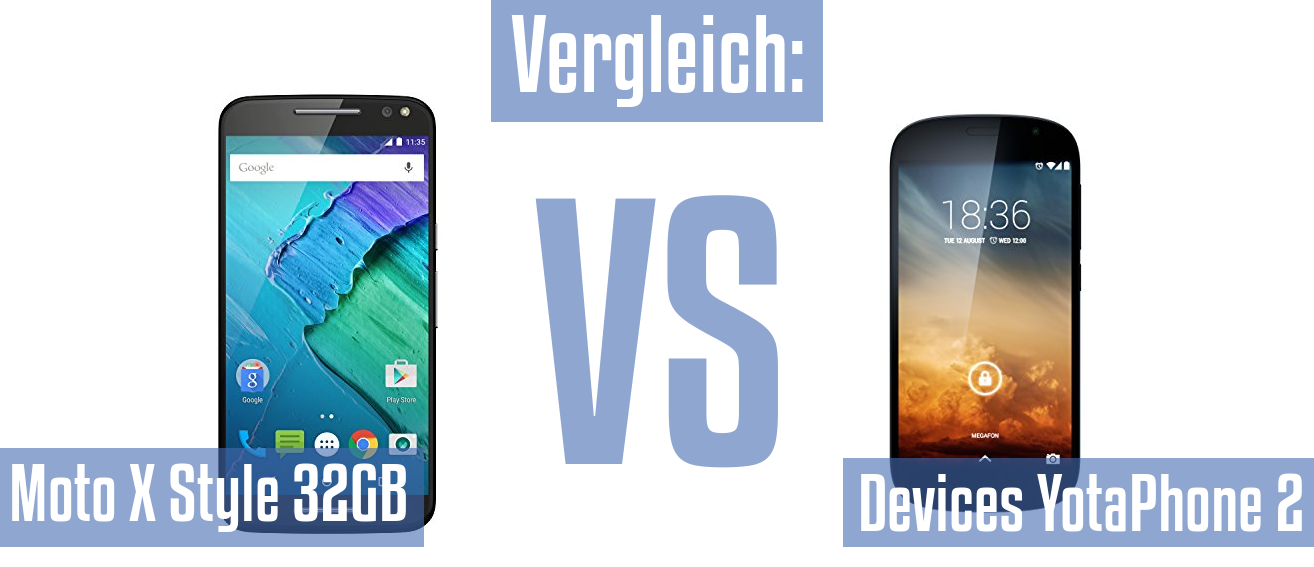 Motorola Moto X Style 32GB und Motorola Moto X Style 32GB im Vergleichstest