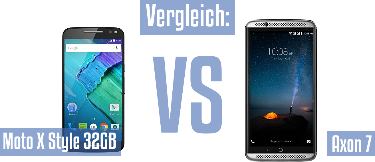 Motorola Moto X Style 32GB und Motorola Moto X Style 32GB im Vergleichstest