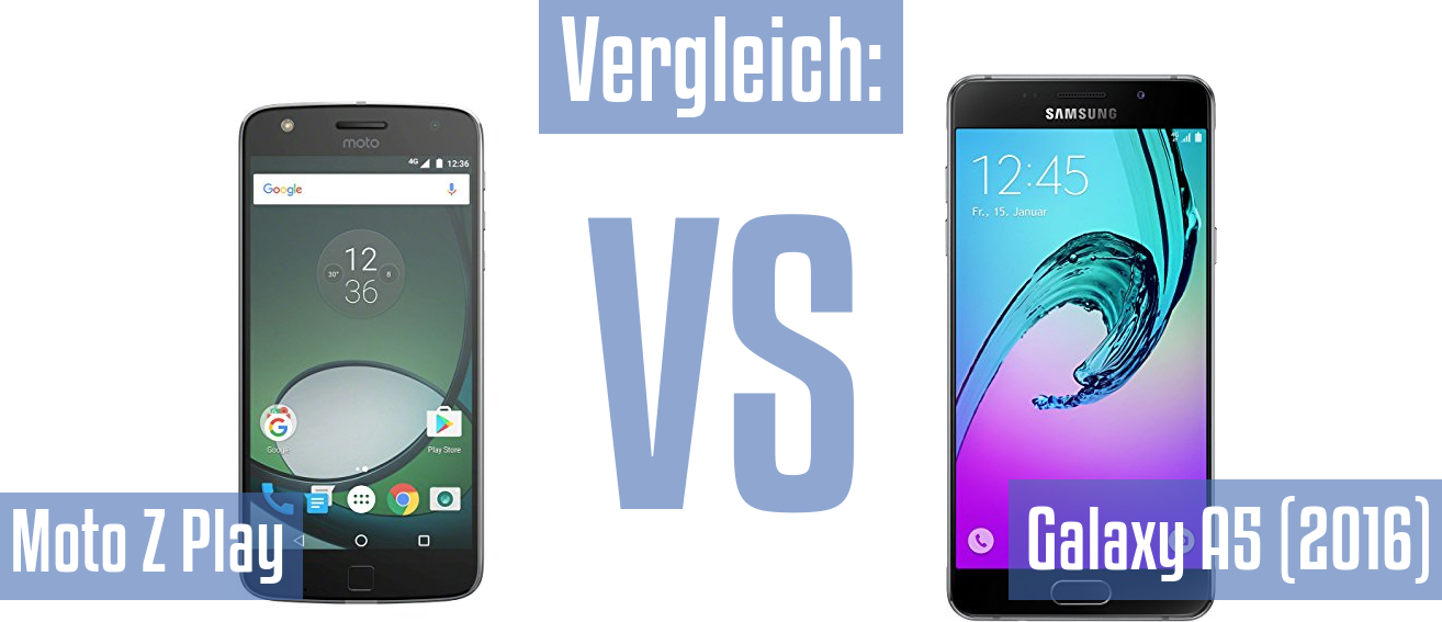 Motorola Moto Z Play und Motorola Moto Z Play im Vergleichstest