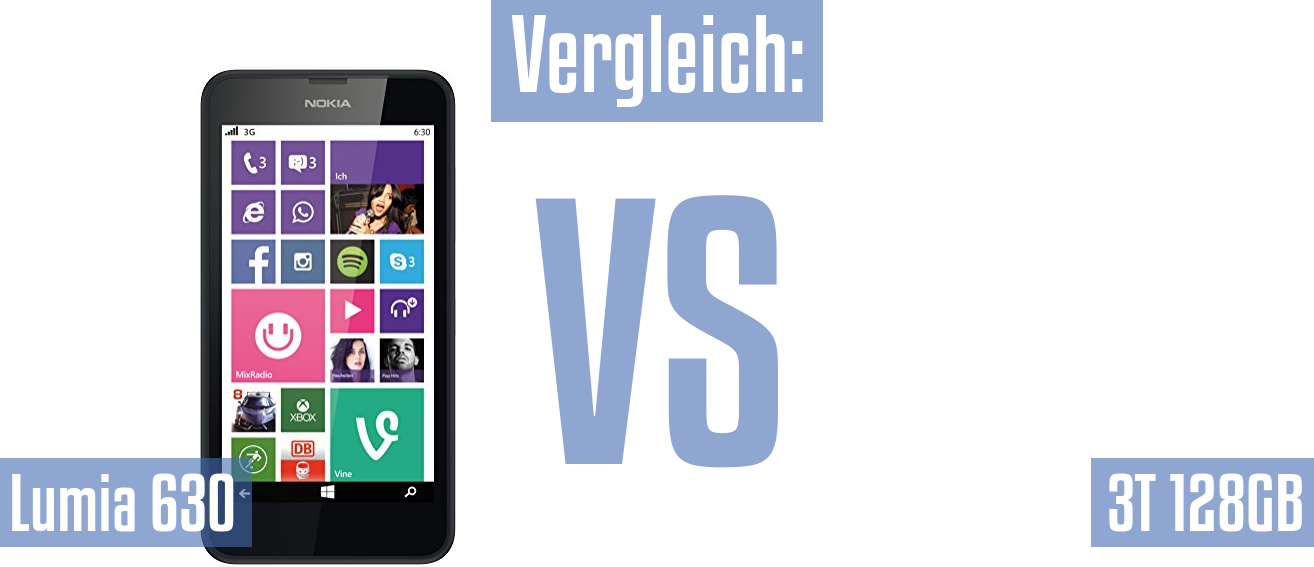 Nokia Lumia 630 und Nokia Lumia 630 im Vergleichstest