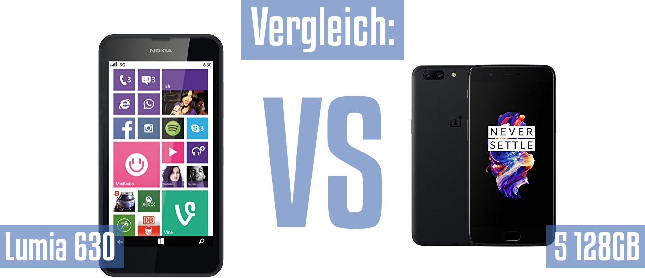 Nokia Lumia 630 und Nokia Lumia 630 im Vergleichstest