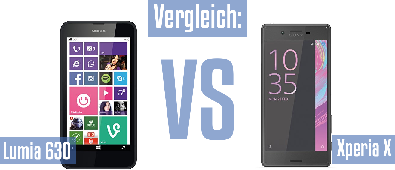 Nokia Lumia 630 und Nokia Lumia 630 im Vergleichstest