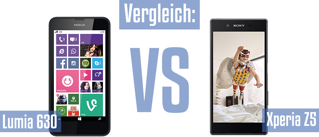 Nokia Lumia 630 und Nokia Lumia 630 im Vergleichstest