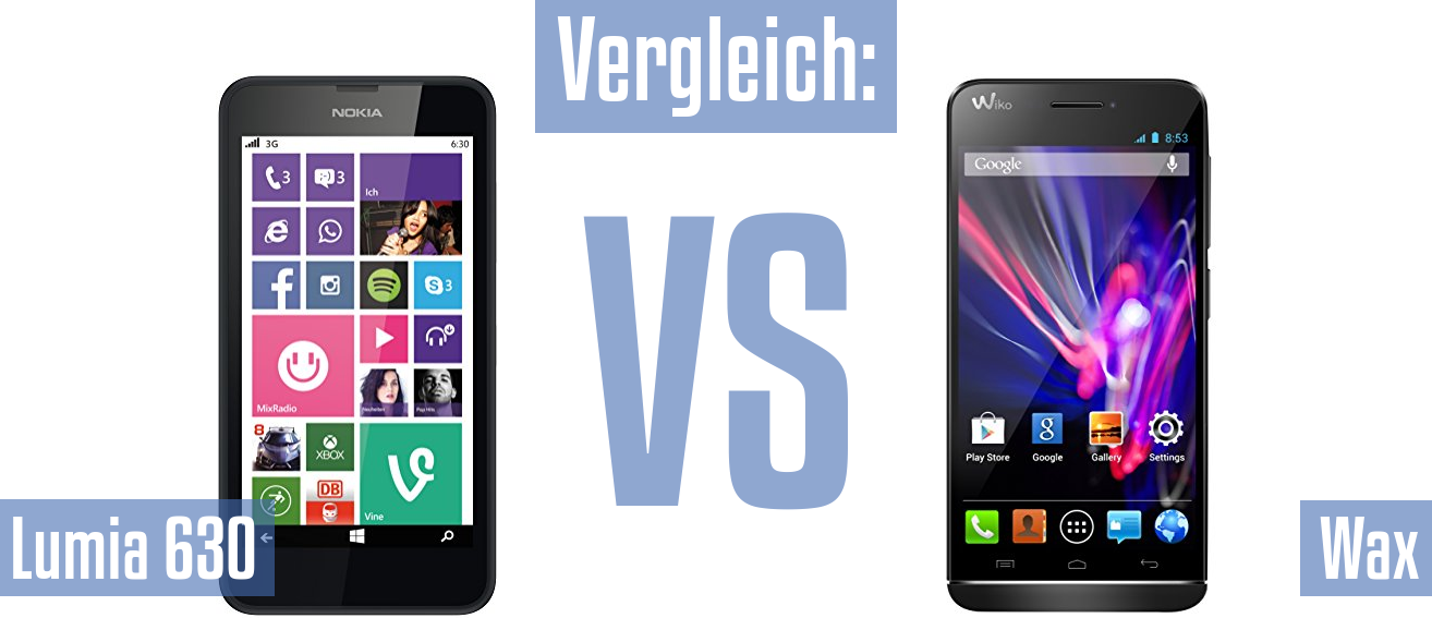 Nokia Lumia 630 und Nokia Lumia 630 im Vergleichstest