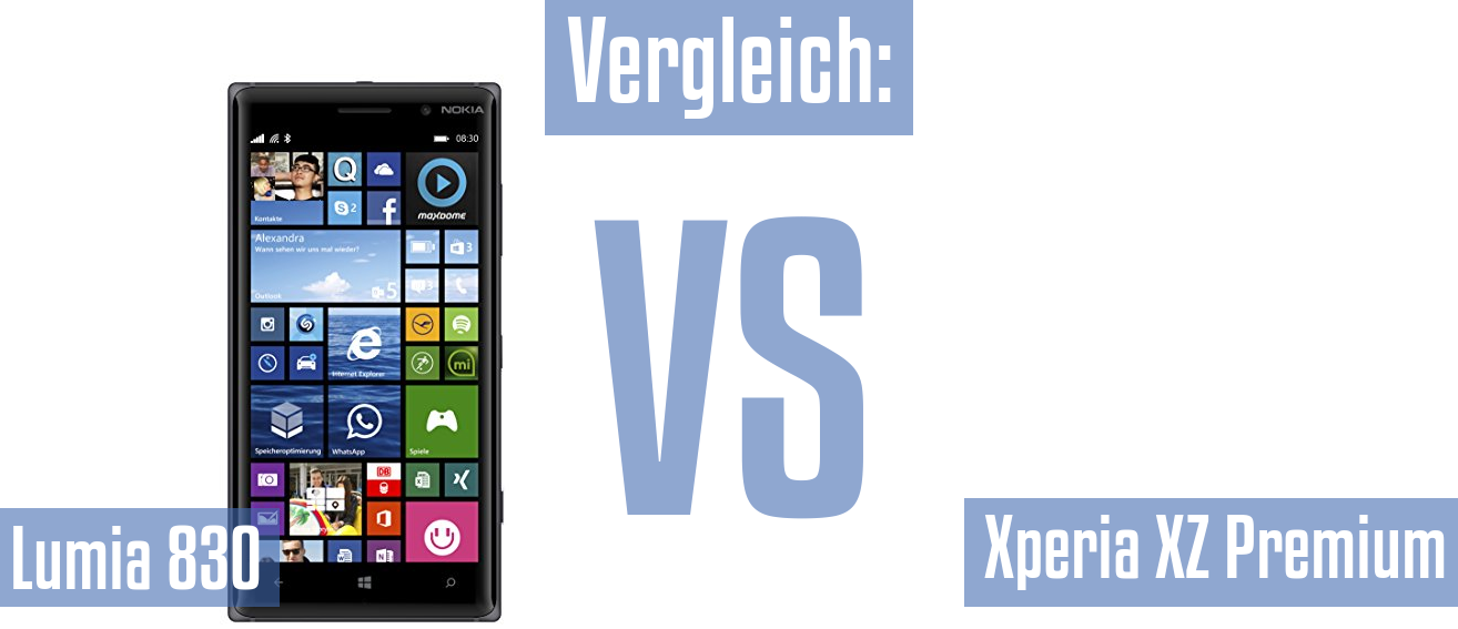 Nokia Lumia 830 und Nokia Lumia 830 im Vergleichstest