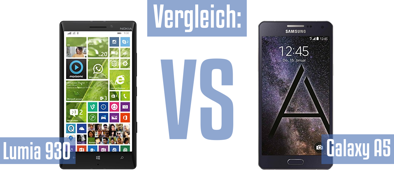 Nokia Lumia 930 und Nokia Lumia 930 im Vergleichstest