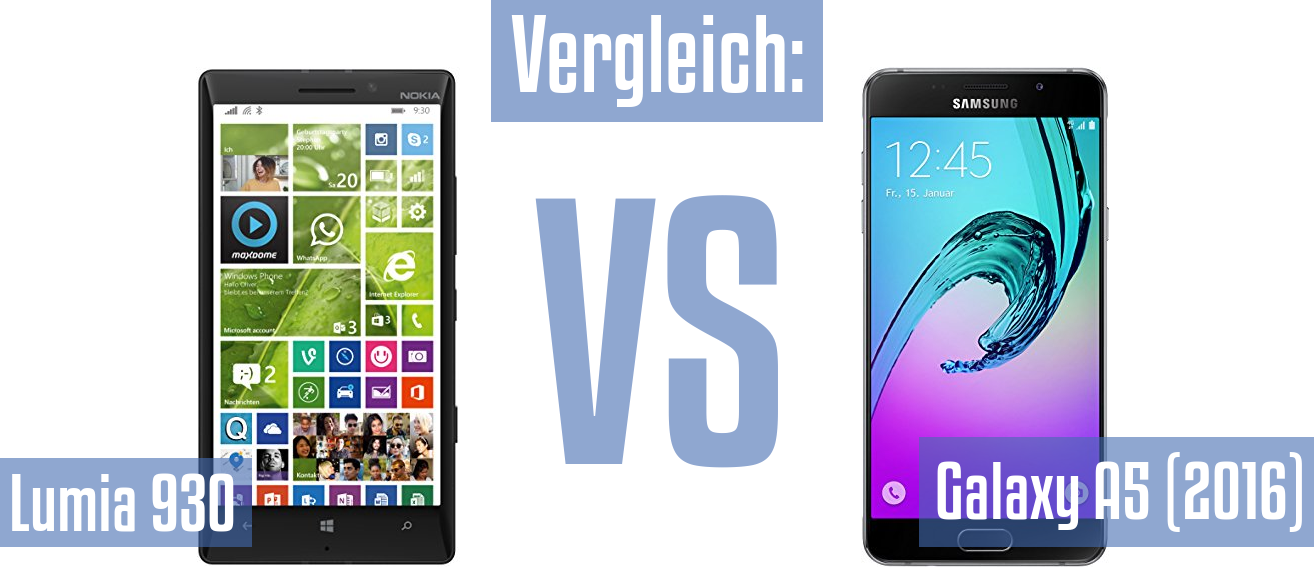 Nokia Lumia 930 und Nokia Lumia 930 im Vergleichstest