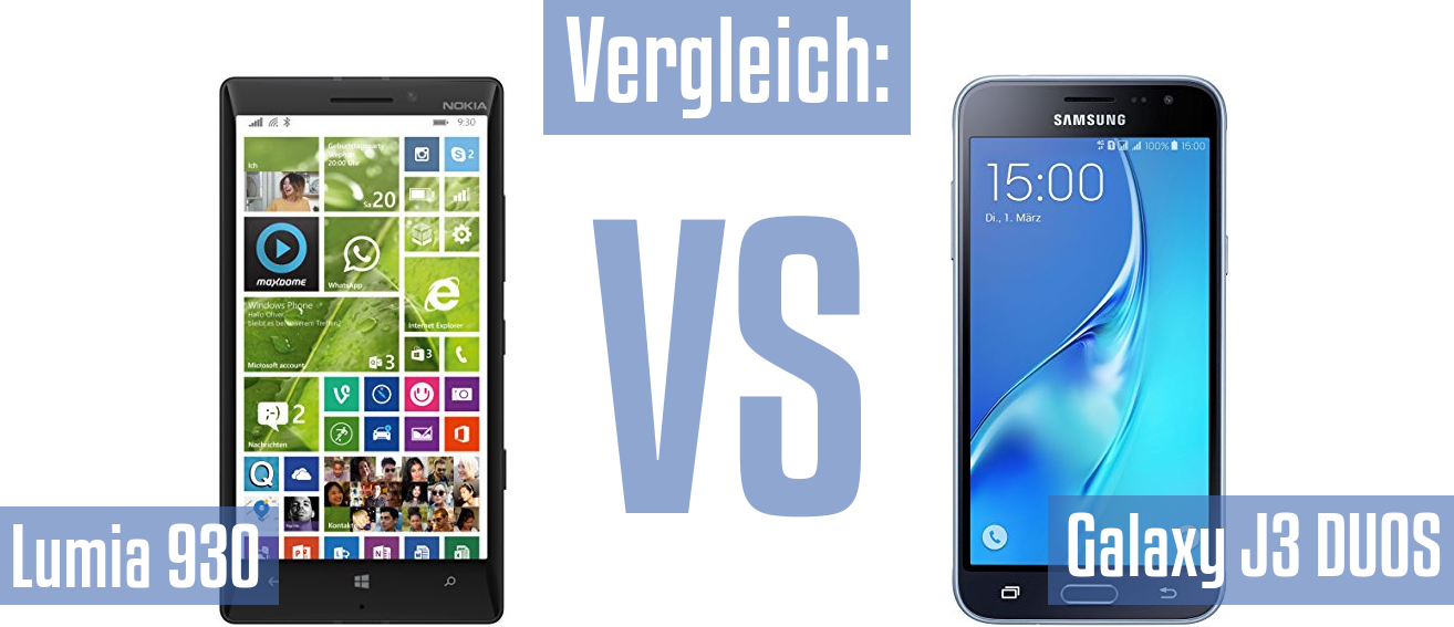 Nokia Lumia 930 und Nokia Lumia 930 im Vergleichstest