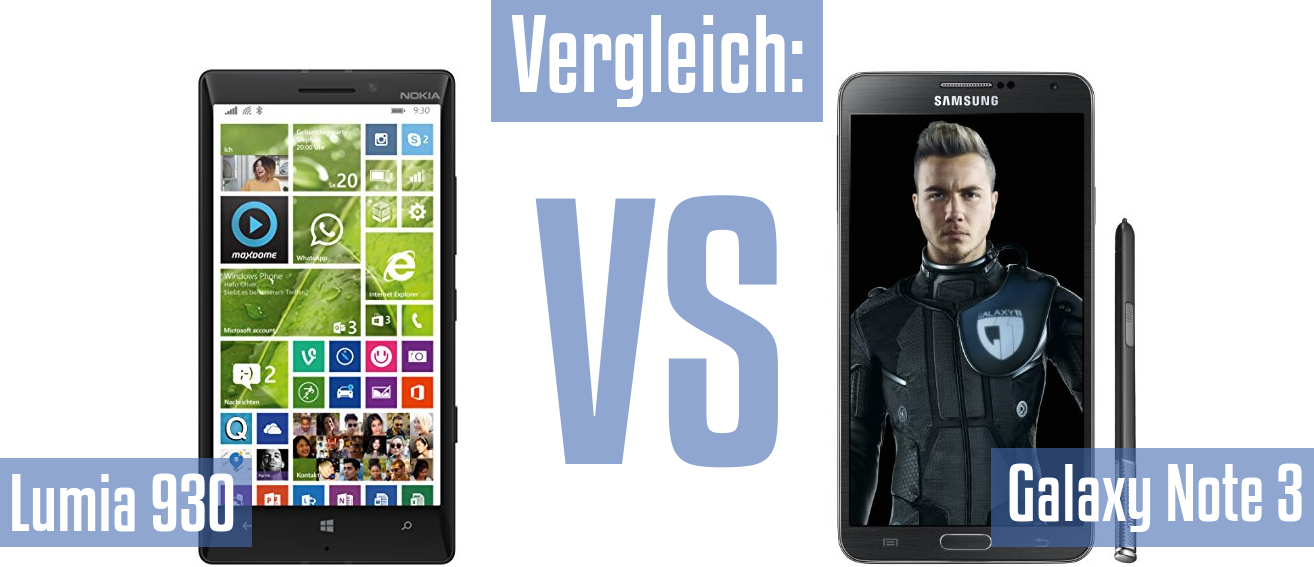 Nokia Lumia 930 und Nokia Lumia 930 im Vergleichstest