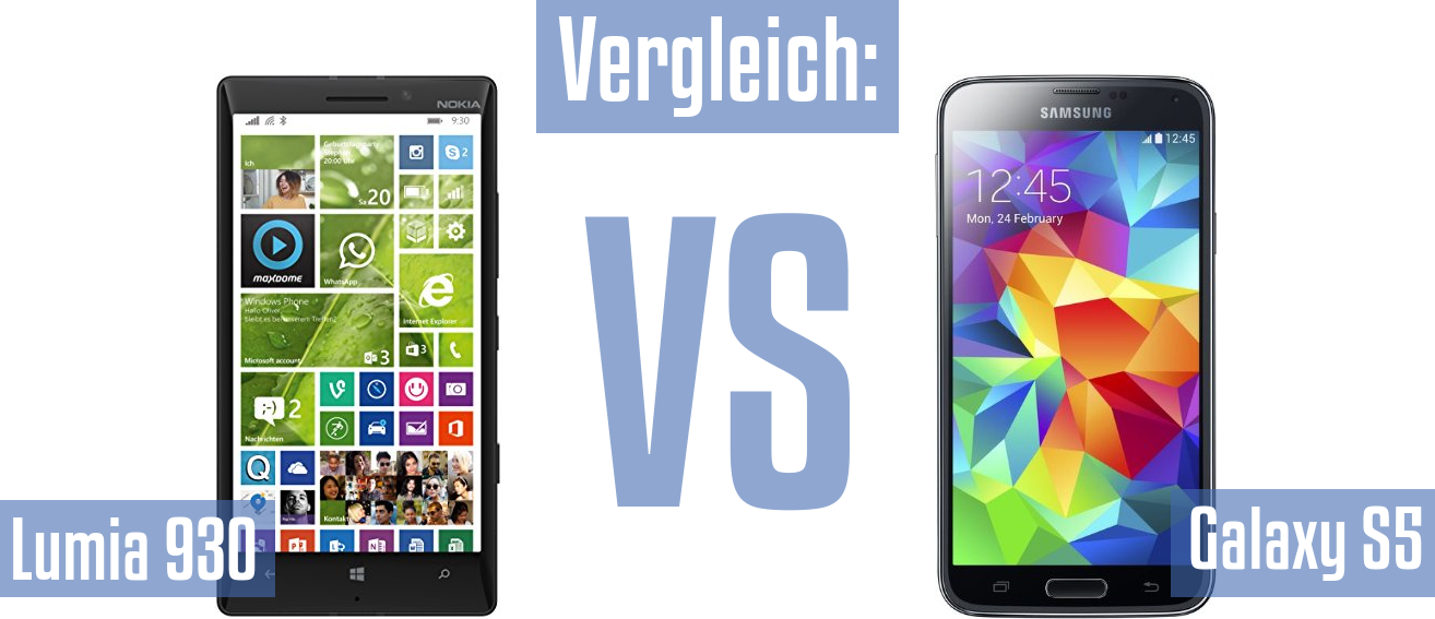 Nokia Lumia 930 und Nokia Lumia 930 im Vergleichstest