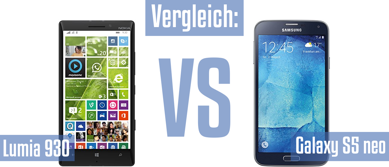 Nokia Lumia 930 und Nokia Lumia 930 im Vergleichstest