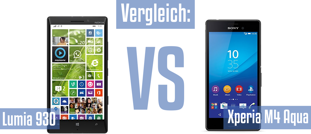 Nokia Lumia 930 und Nokia Lumia 930 im Vergleichstest