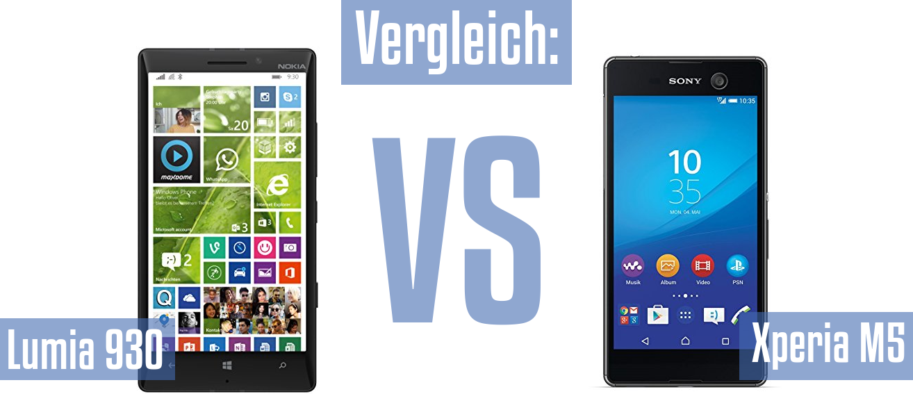 Nokia Lumia 930 und Nokia Lumia 930 im Vergleichstest