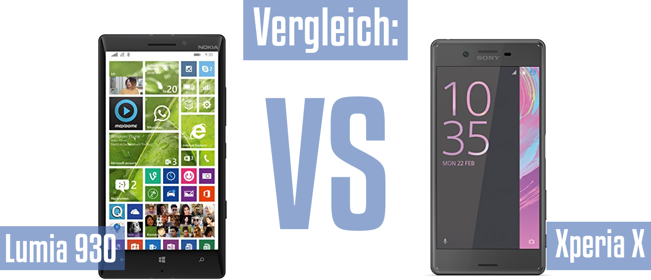 Nokia Lumia 930 und Nokia Lumia 930 im Vergleichstest