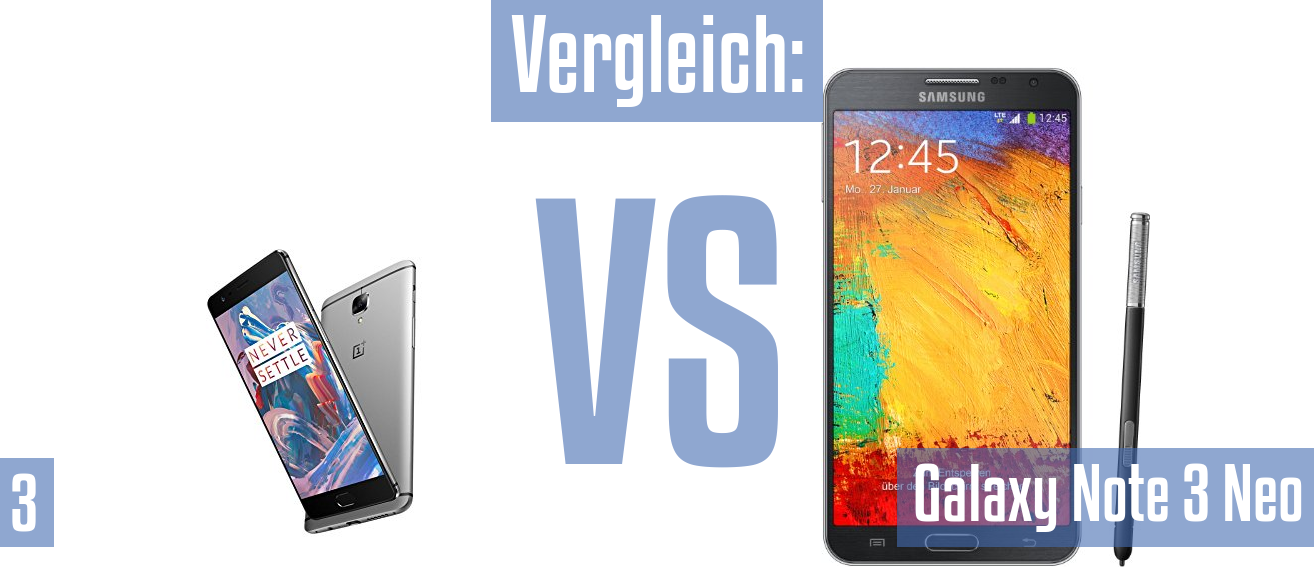 OnePlus 3 und OnePlus 3 im Vergleichstest