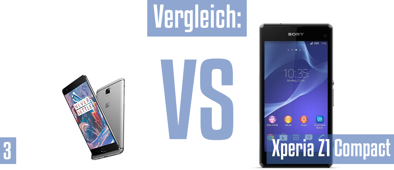 OnePlus 3 und OnePlus 3 im Vergleichstest