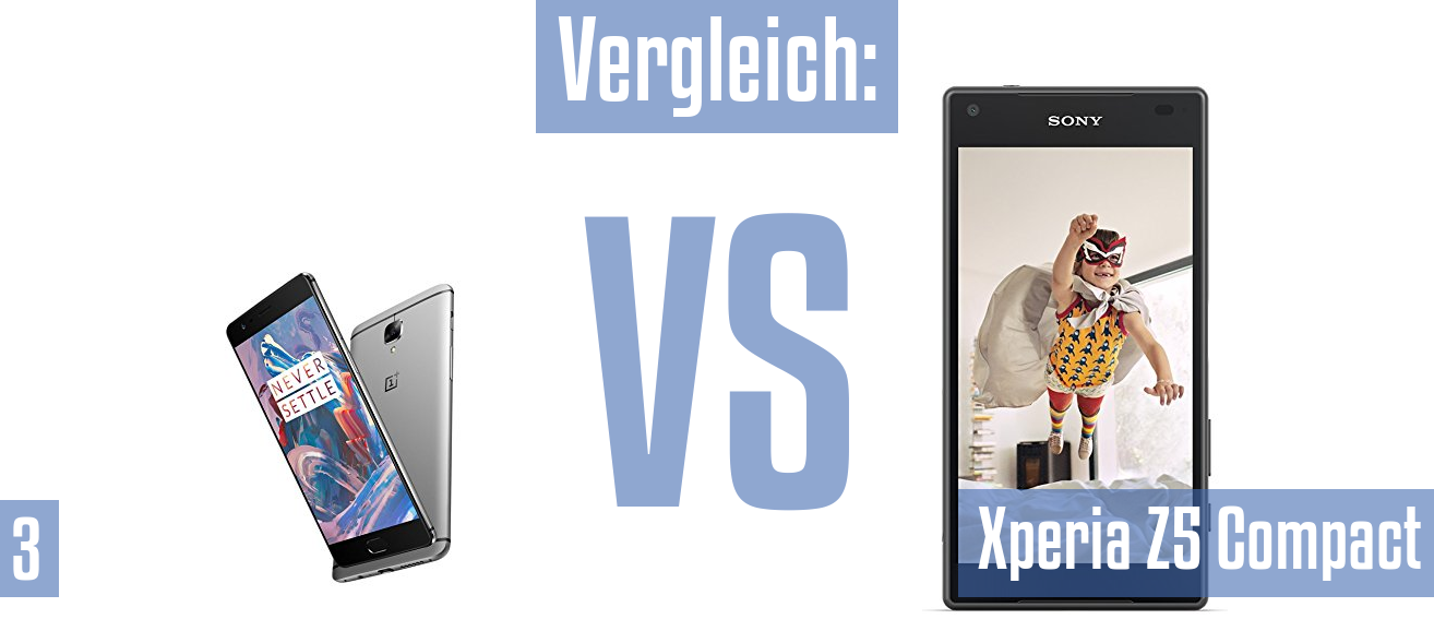 OnePlus 3 und OnePlus 3 im Vergleichstest