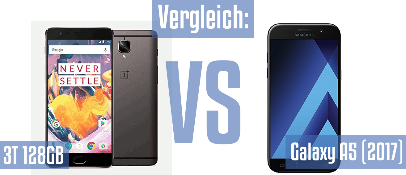 OnePlus 3T 128GB und OnePlus 3T 128GB im Vergleichstest