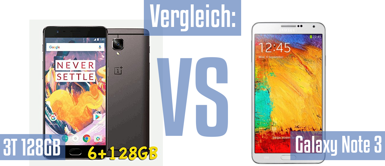 OnePlus 3T 128GB und OnePlus 3T 128GB im Vergleichstest