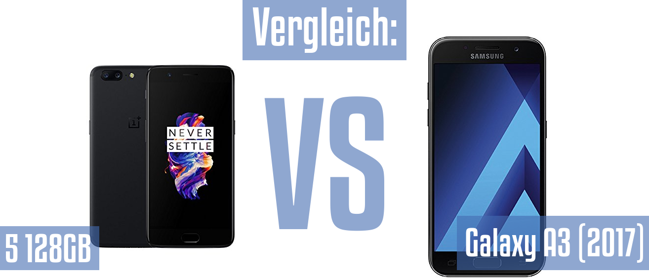 OnePlus 5 128GB und OnePlus 5 128GB im Vergleichstest