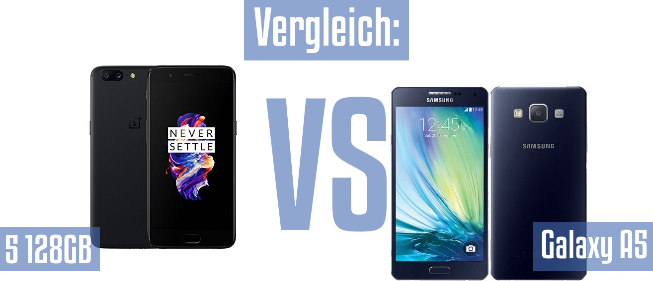 OnePlus 5 128GB und OnePlus 5 128GB im Vergleichstest