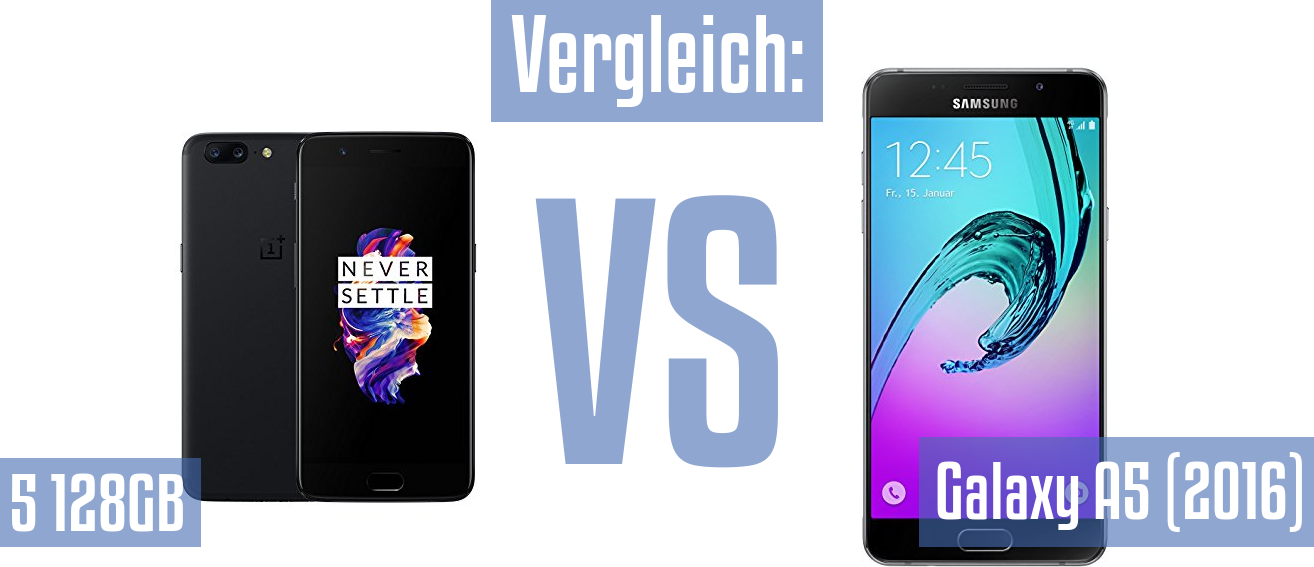 OnePlus 5 128GB und OnePlus 5 128GB im Vergleichstest