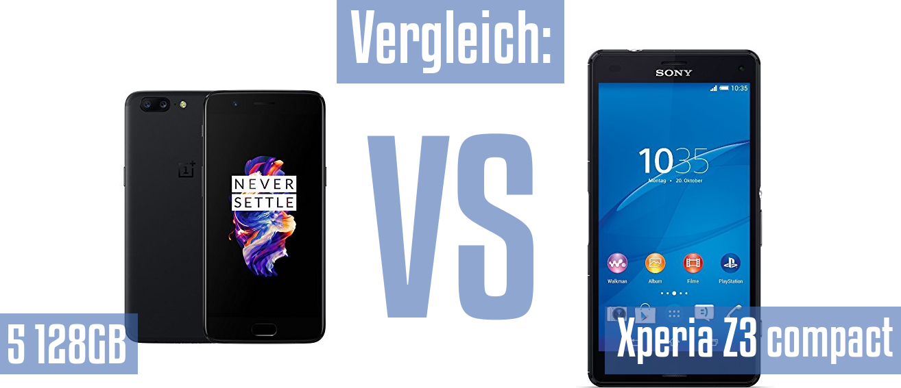 OnePlus 5 128GB und OnePlus 5 128GB im Vergleichstest