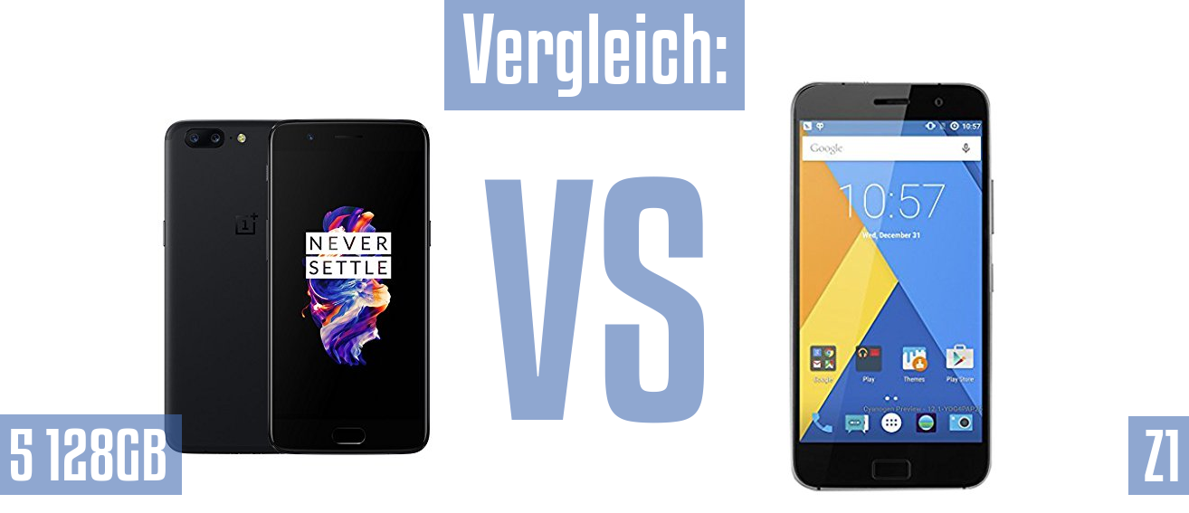 OnePlus 5 128GB und OnePlus 5 128GB im Vergleichstest