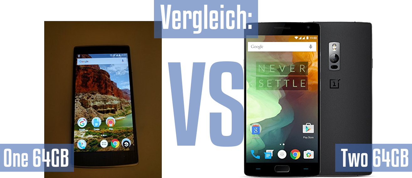 OnePlus One 64GB und OnePlus One 64GB im Vergleichstest