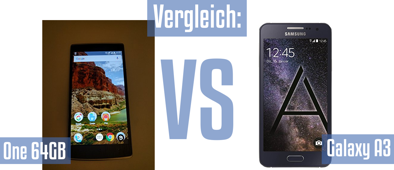 OnePlus One 64GB und OnePlus One 64GB im Vergleichstest