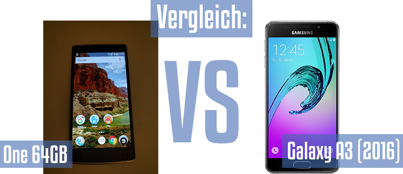 OnePlus One 64GB und OnePlus One 64GB im Vergleichstest