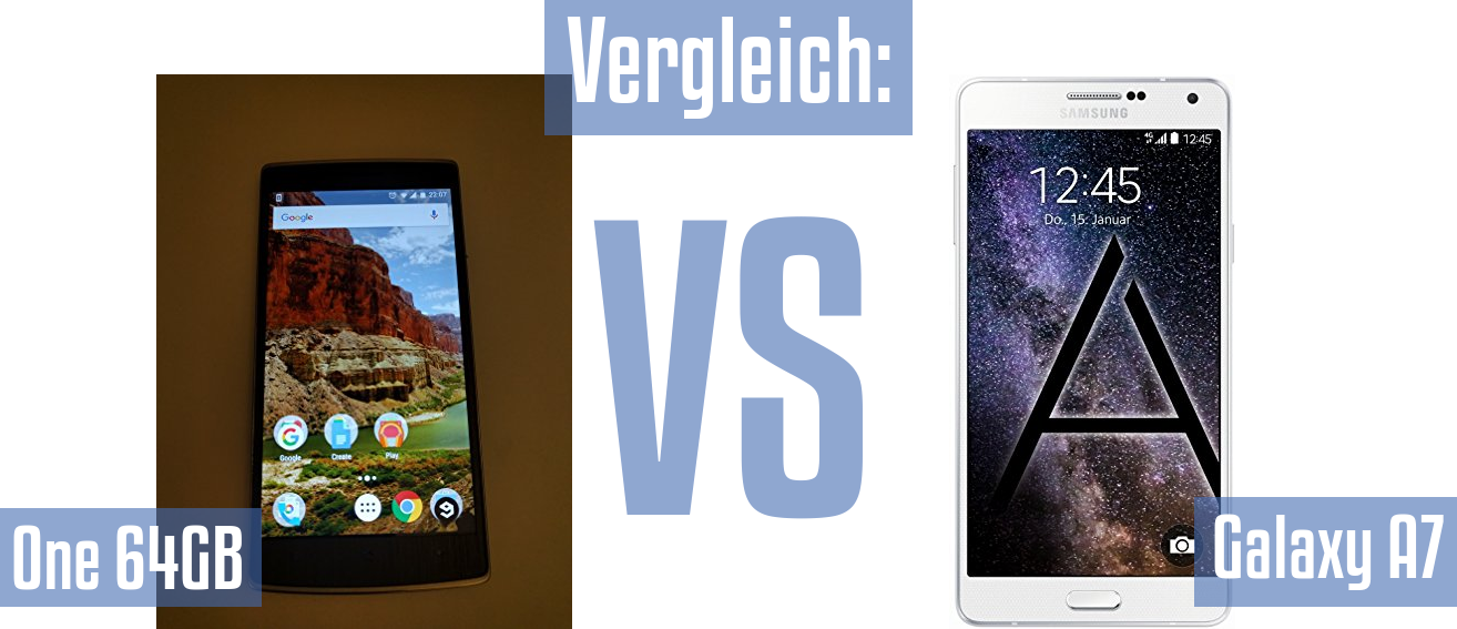 OnePlus One 64GB und OnePlus One 64GB im Vergleichstest