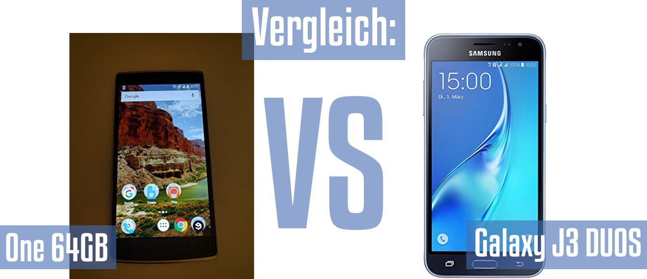 OnePlus One 64GB und OnePlus One 64GB im Vergleichstest