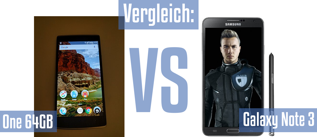 OnePlus One 64GB und OnePlus One 64GB im Vergleichstest