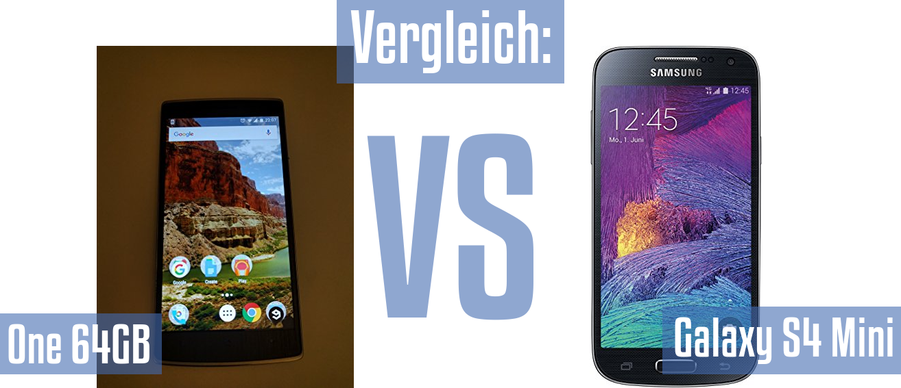 OnePlus One 64GB und OnePlus One 64GB im Vergleichstest