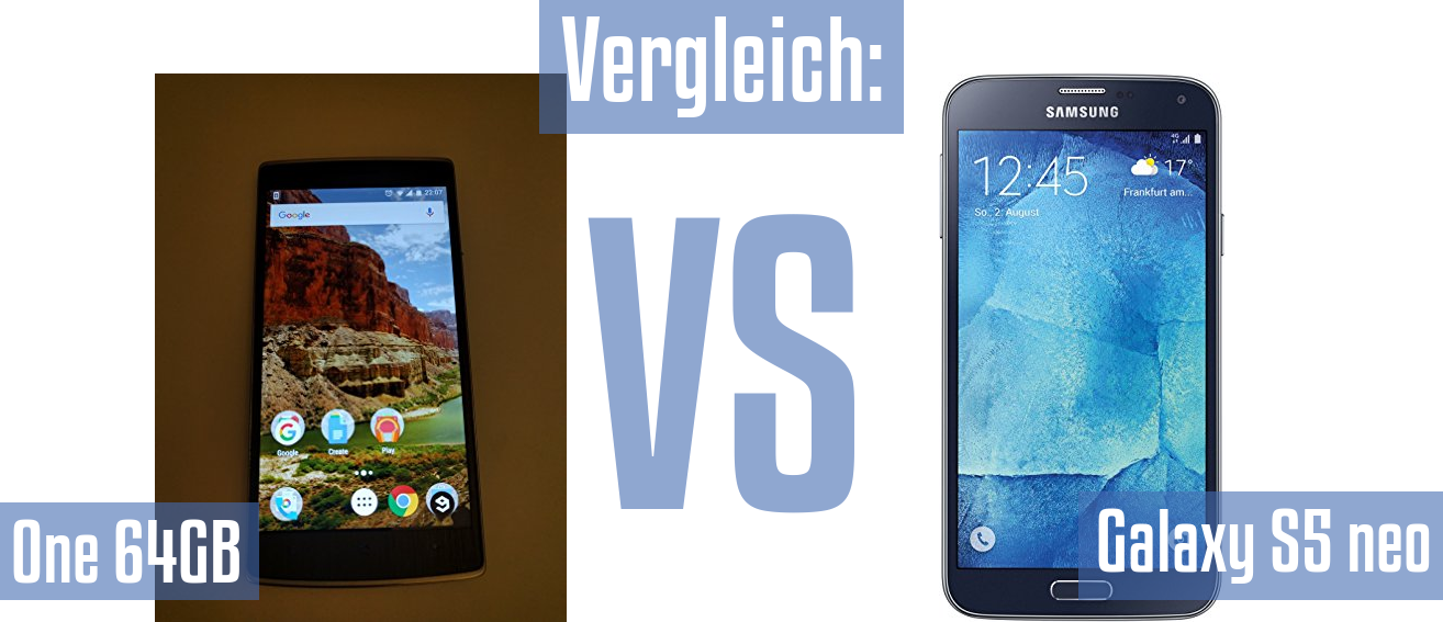 OnePlus One 64GB und OnePlus One 64GB im Vergleichstest