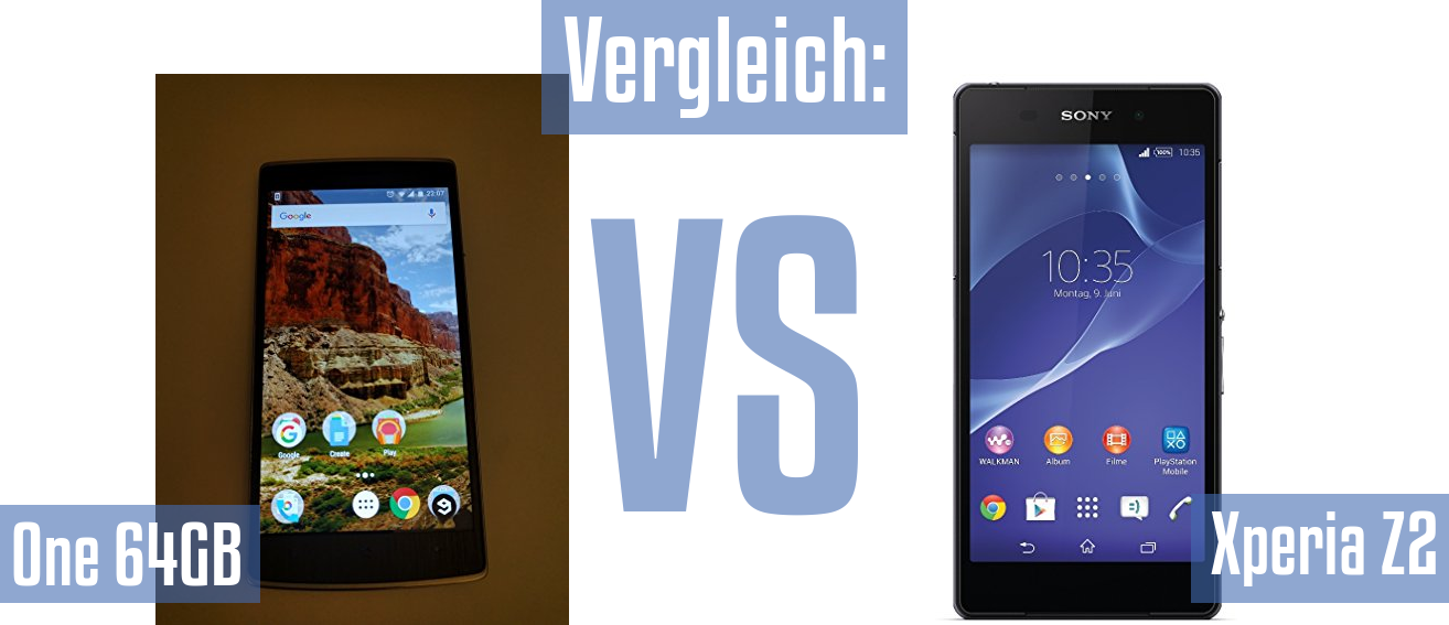 OnePlus One 64GB und OnePlus One 64GB im Vergleichstest