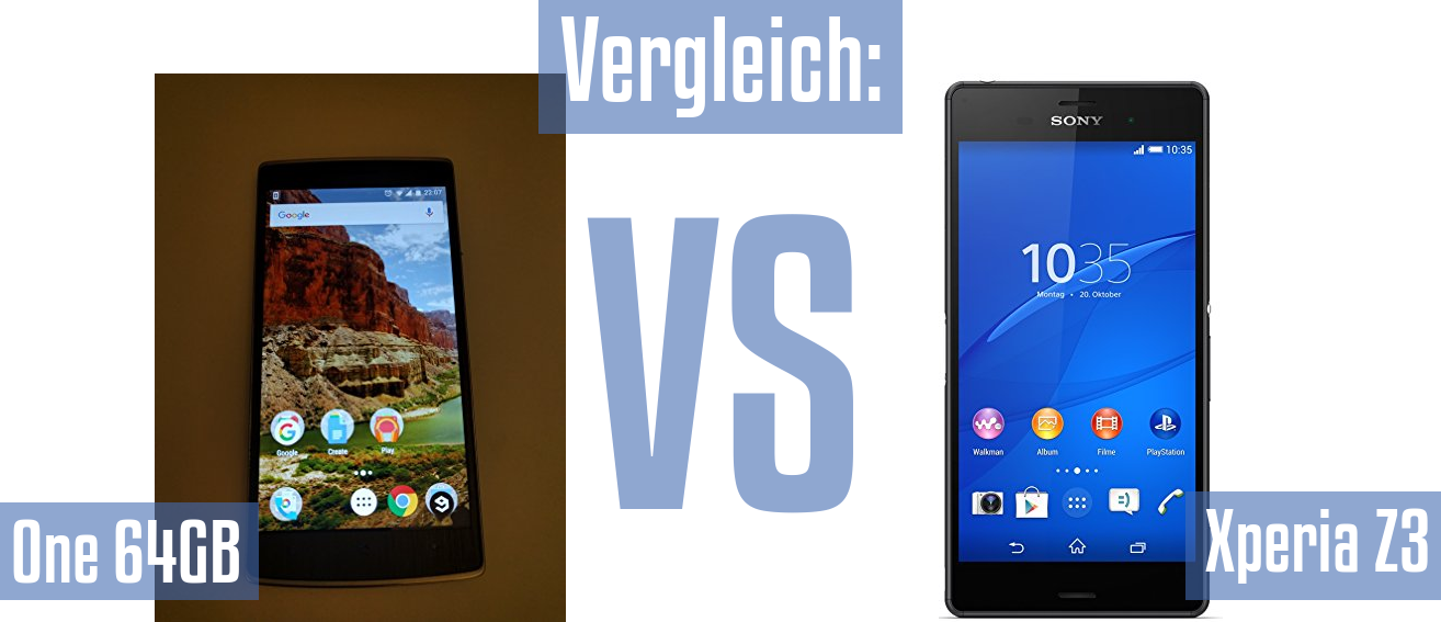 OnePlus One 64GB und OnePlus One 64GB im Vergleichstest