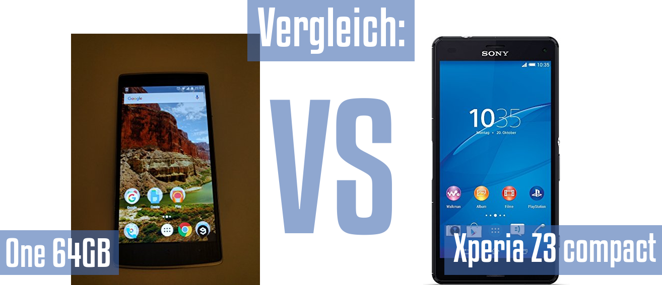 OnePlus One 64GB und OnePlus One 64GB im Vergleichstest